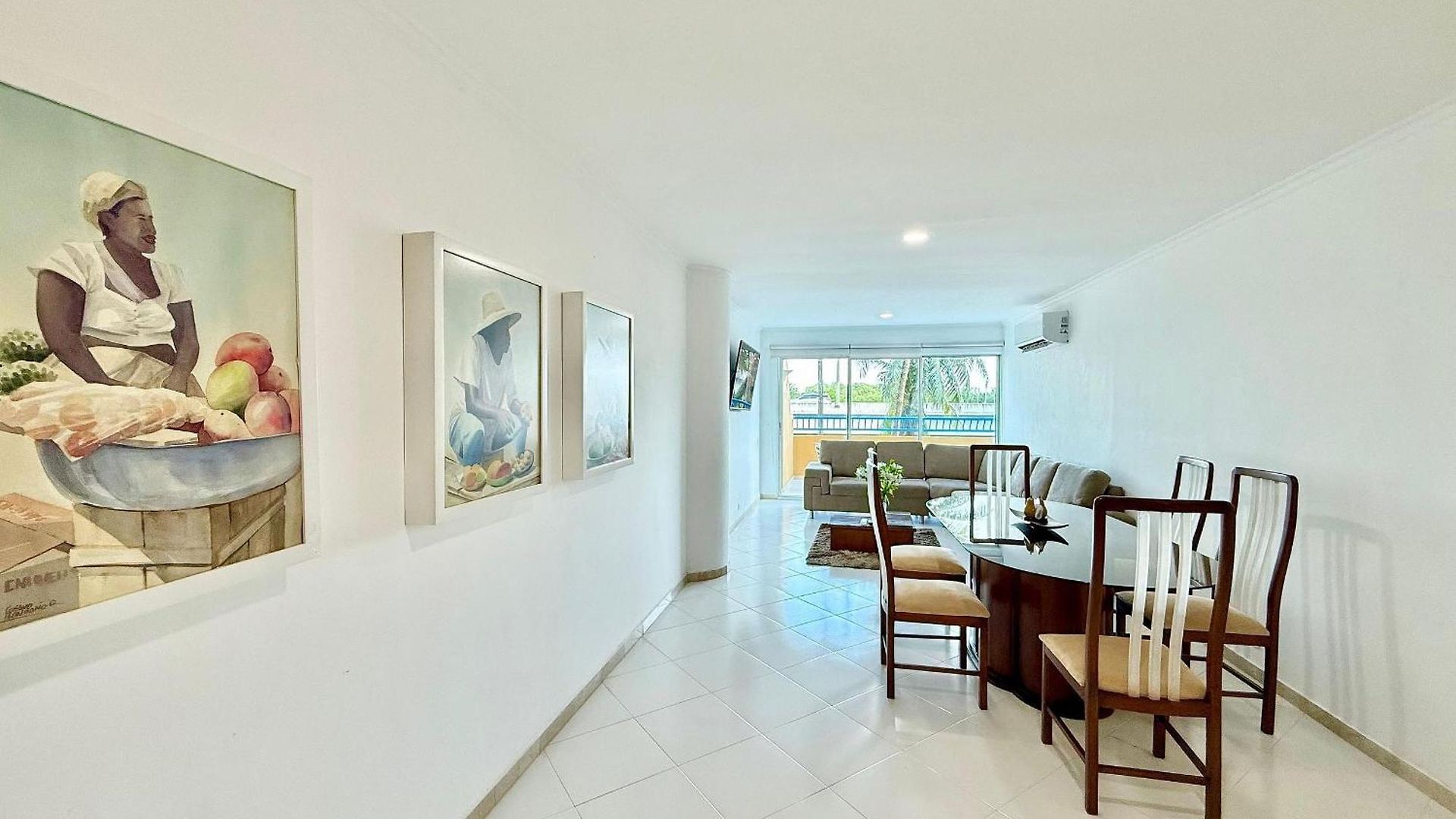 Apartamento Con Acceso Directo A La Playa En Boquilla Marina Club *