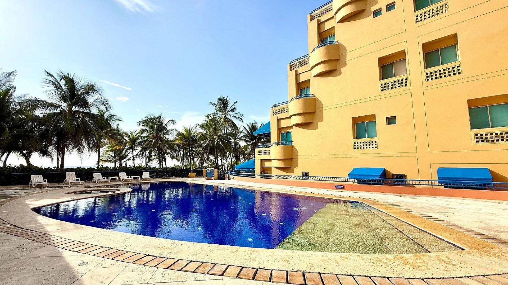 Con Acceso Directo A La Playa En Boquilla Marina Club Apartamento *