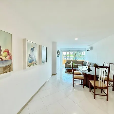 Apartamento Con Acceso Directo A La Playa En Boquilla Marina Club *